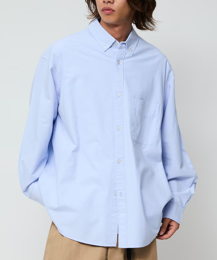 Big Silhouette Oxford Button-Down Shirt 【Limited Edition】