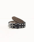 8 BALL STUDDED BELT - Black