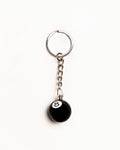 8 BALL KEYCHAIN - Black