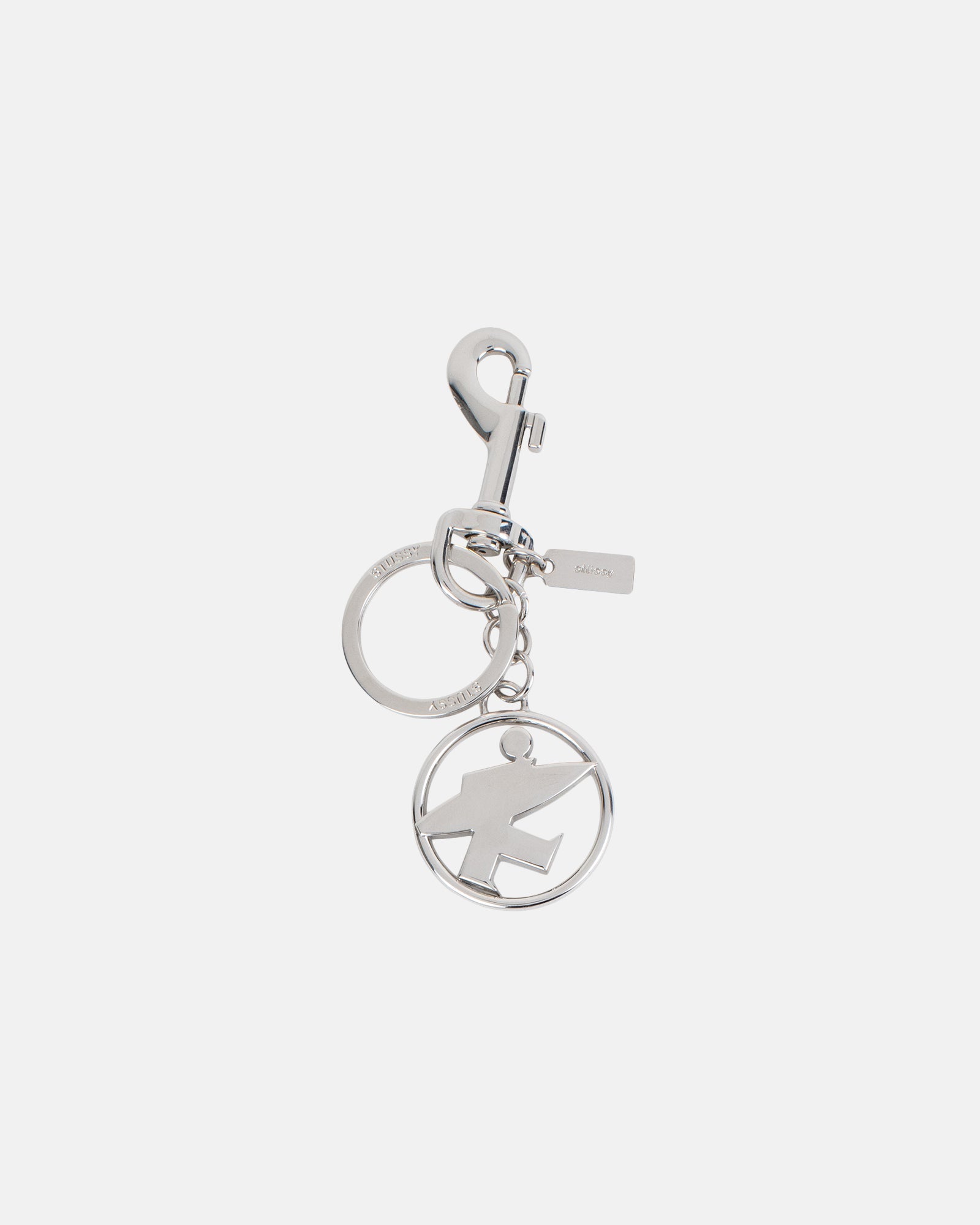 SURFMAN KEYCHAIN - Silver