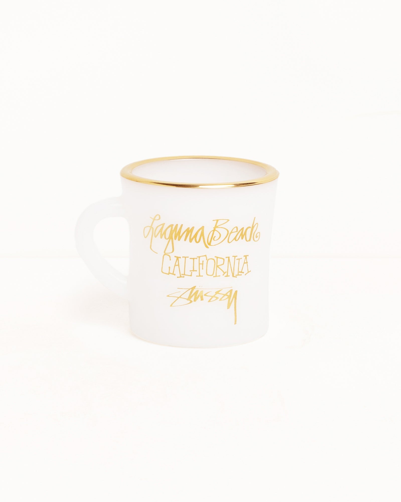 LAGUNA MILK GLASS MUG - White