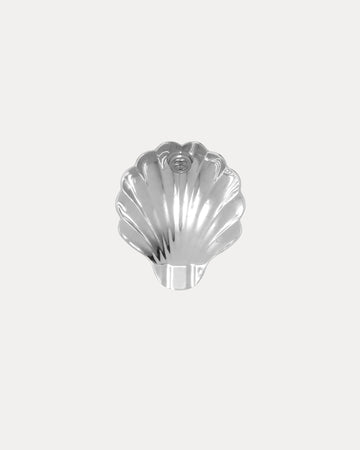 SILVER CLAM ASHTRAY - Silver