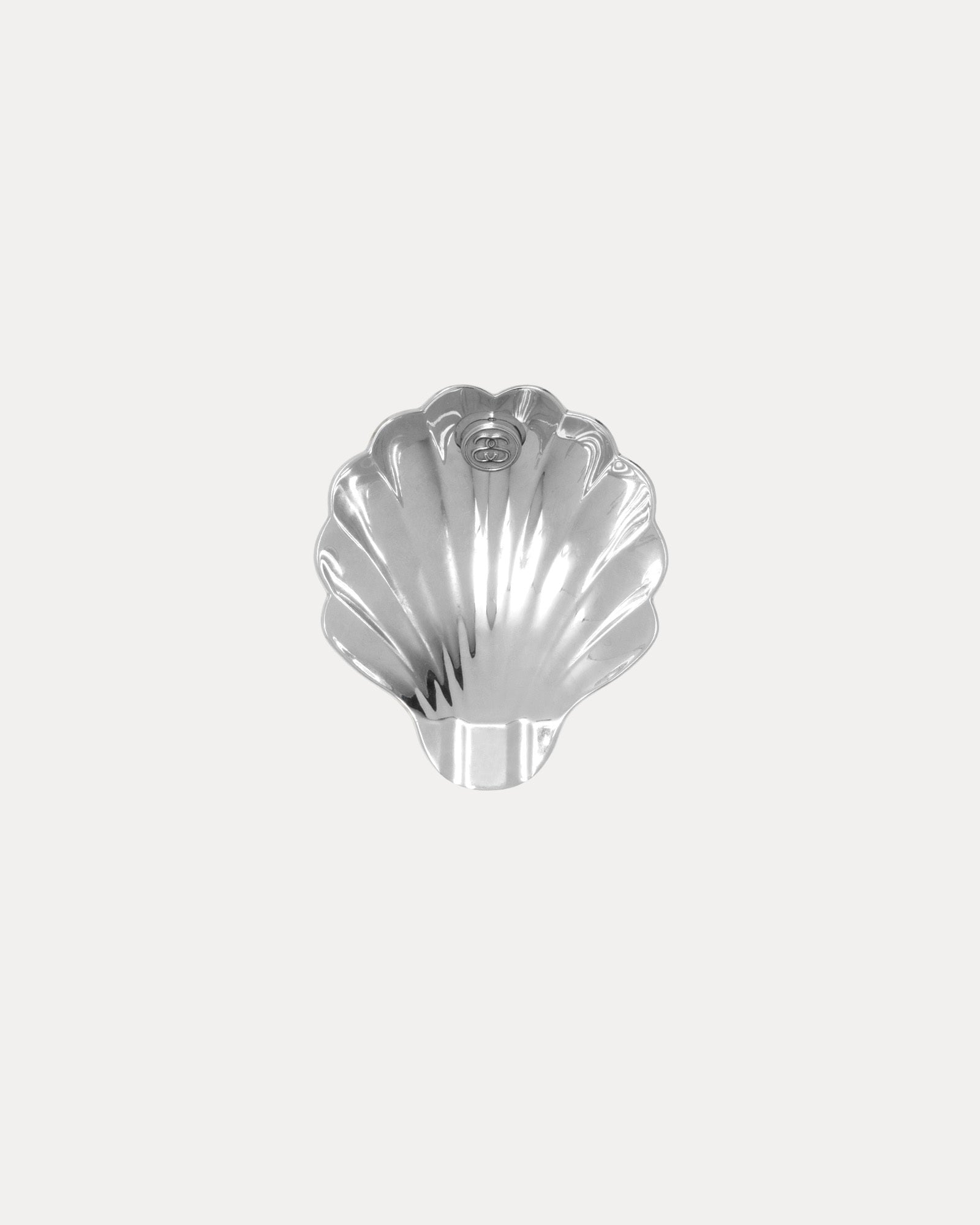 SILVER CLAM ASHTRAY - Silver