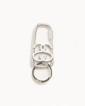 SS LINK TWIST CARABINER - Brushed Nickel