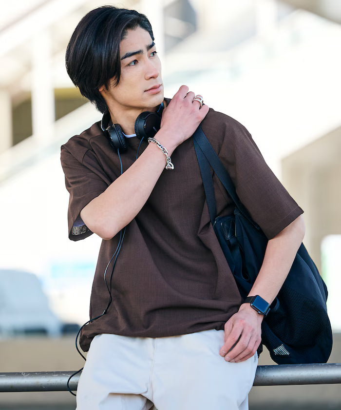 AiRide/Air Ride Relaxed Fit Raglan Short Sleeve Pullover/Moisture Wicking/UV Cut/Hem Code [Limited Edition]