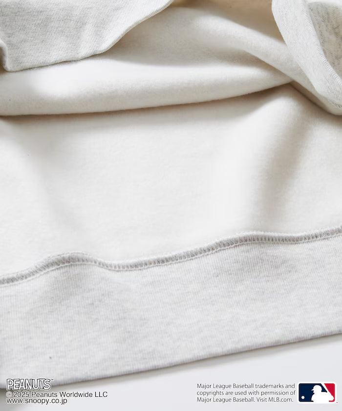 MLB×PEANUTS Exclusive Big Silhouette Back Print Crew Neck Sweat/YANKEES [Limited Edition]