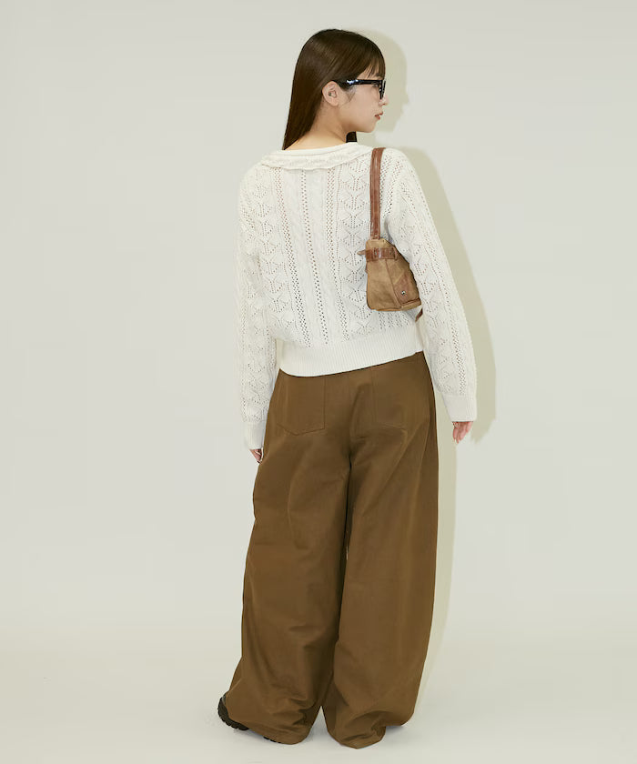 Barrel Pants with Slash Pocket Limited Edition
