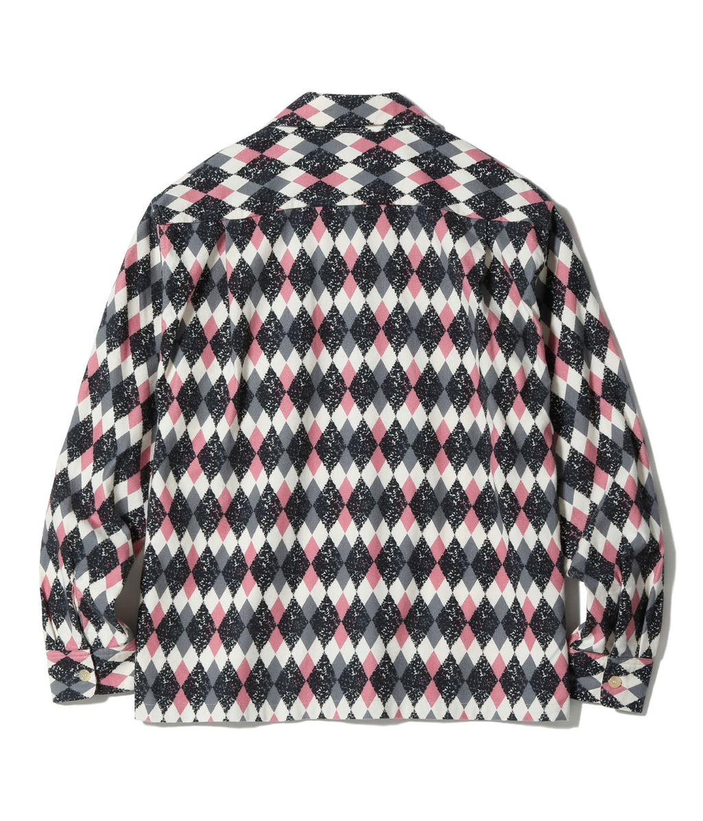 Mid 1950s Style Flannel Sports Shirt “DIAMOND”