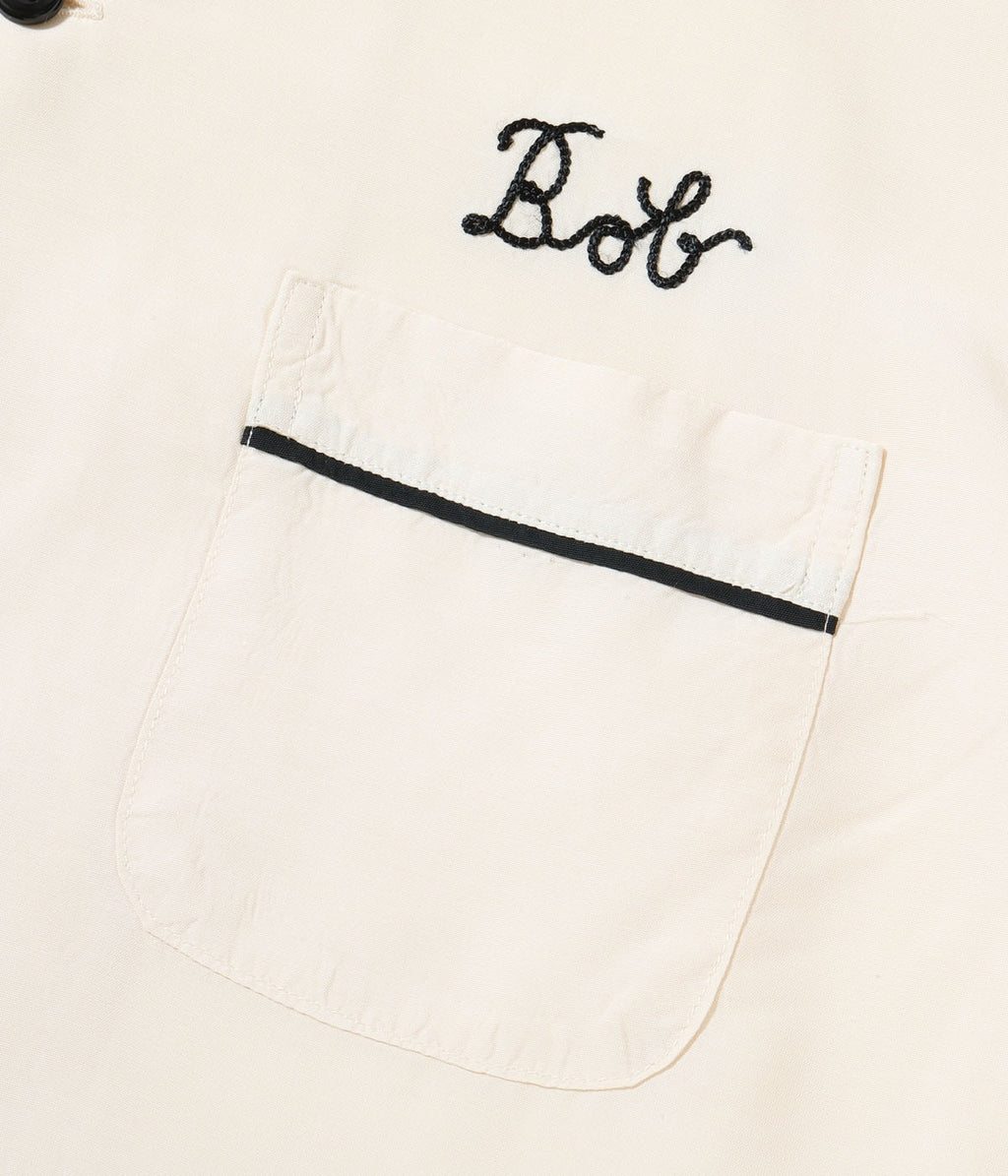 RAYON BOWLING SHIRT “PIPING”
