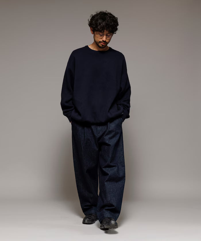 Milan Rib Spindle Crew Knit / Easy Care