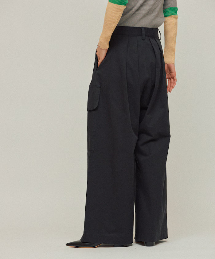High Count Chino Wide Pants