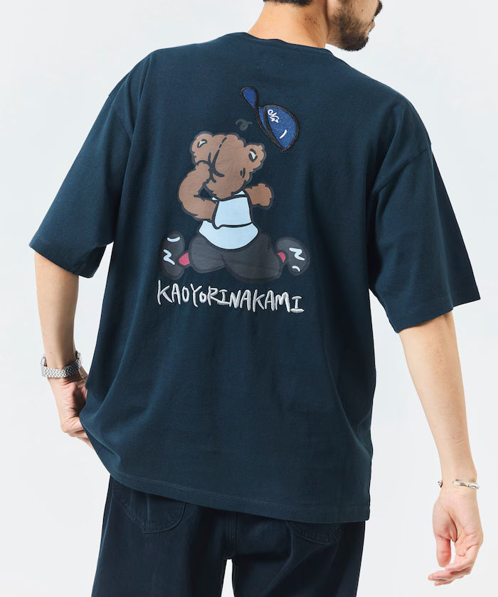 [Sales start on May 22 at 12:00] kaoyorinakami × FREAK'S STORE / Kaoyorinakami limited edition Hashiri Punch Bear Tee