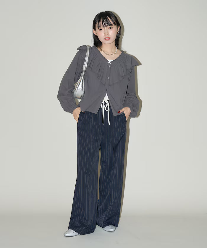 West Shearing Panel Easy Slacks Pants Limited Edition