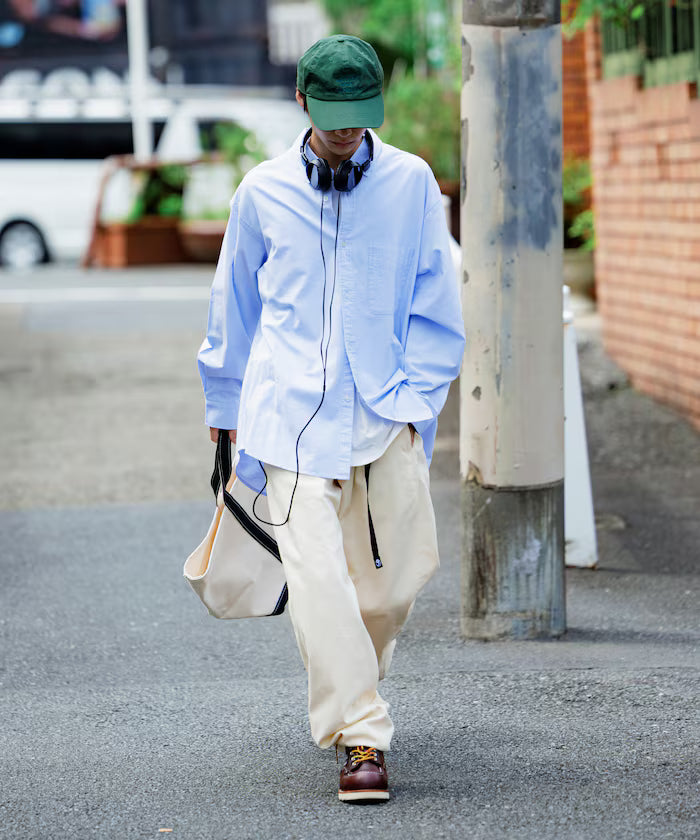 Big Silhouette Oxford Button-Down Shirt 【Limited Edition】