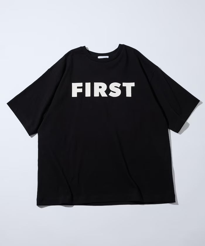 6 Ounce Front Logo Print Crew Neck T-Shirt / Print T-Shirt PR FIRST
