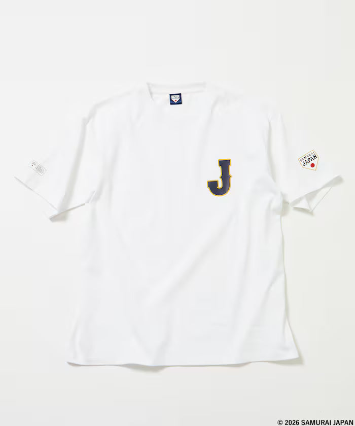 [March 5, 12:00 Release] SAMURAI JAPAN x FREAK'S STORE Limited Edition GRAPHIC TEE - White