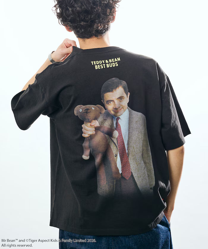 Mr. Bean Back Print Tee / Teddy & Bean Back Print T-shirt