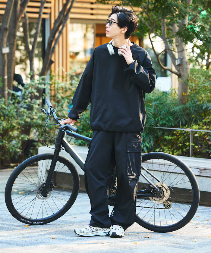 AiRide/Air Ride Relax Fit Raglan Long Sleeve Pullover/Pocketable/Quick Dry/UV Cut [Limited Edition]