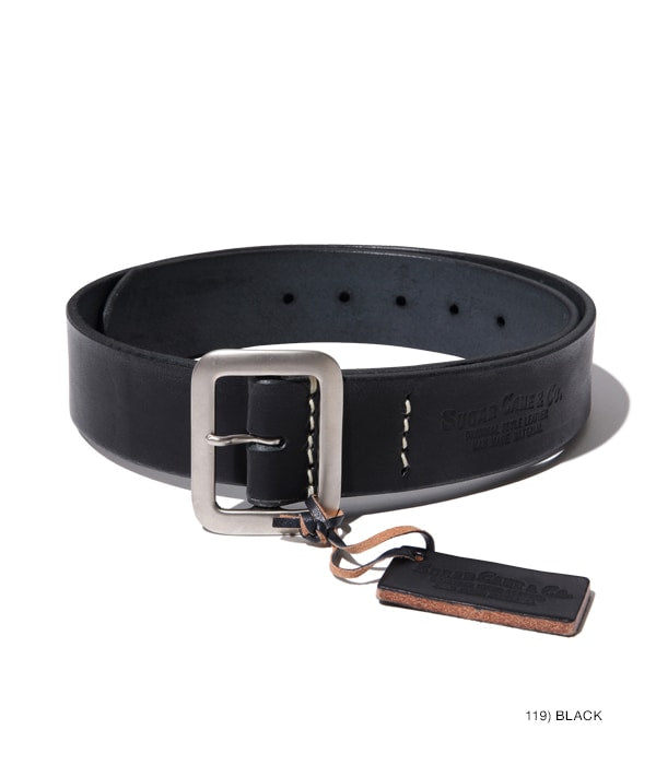 SUGAR CANE “GARRISON BELT” - BLACK