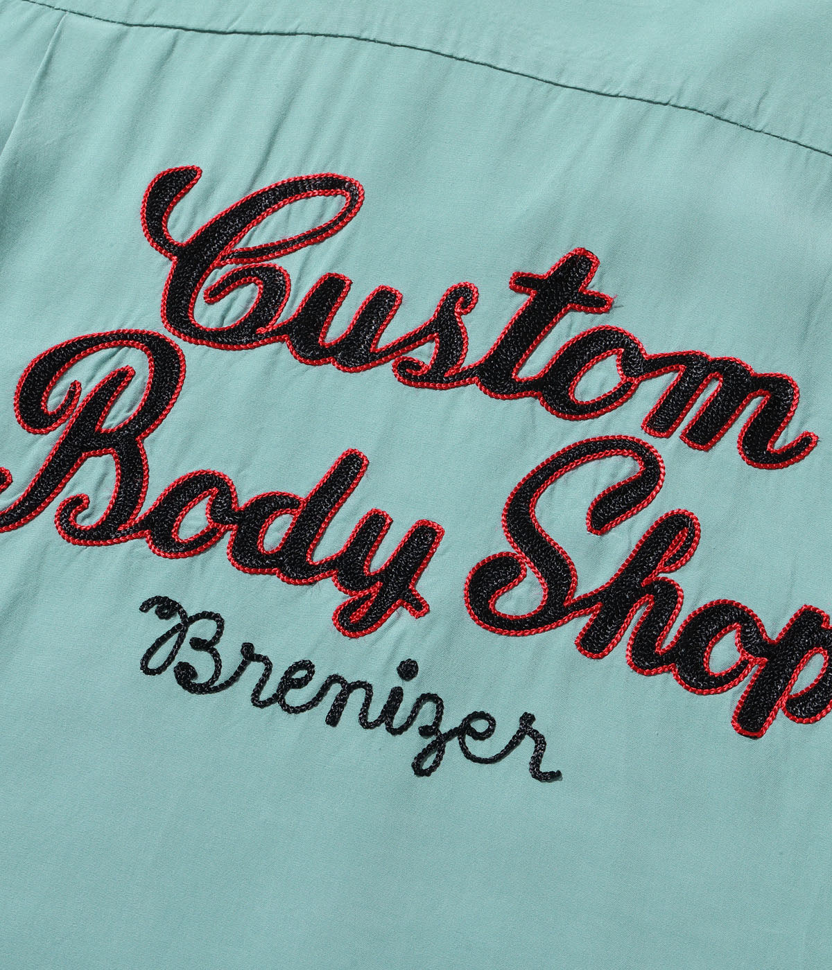 RAYON BOWLING SHIRT “CUSTOM BODY SHOP”