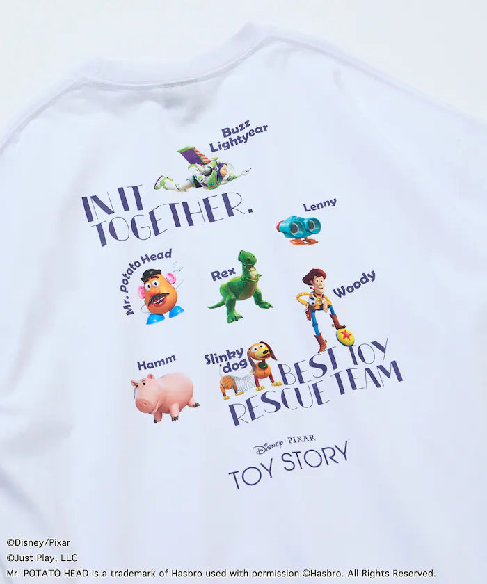[TOY STORY] Exclusive Back Print Crew Neck T-Shirt / RANDOM [Limited Edition]