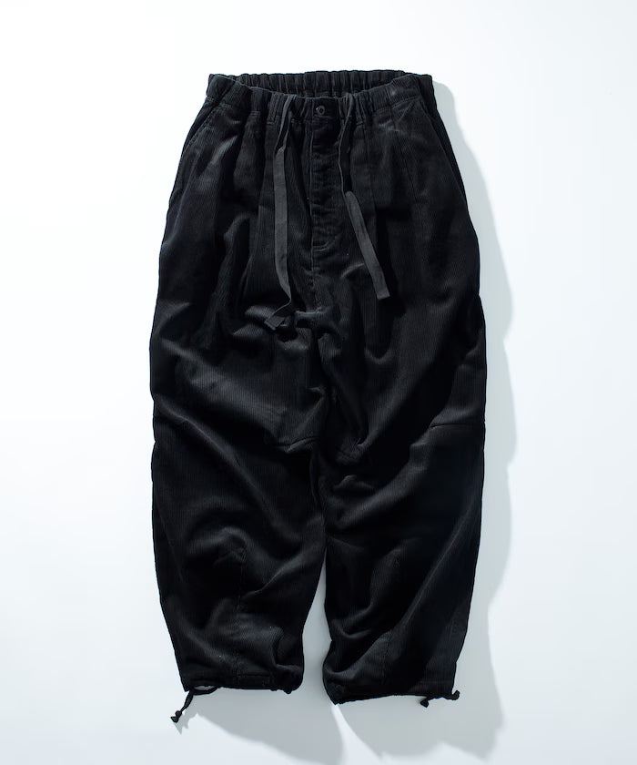 Wide Silhouette Corduroy Military Circus Pants / Snow Pants 【Limited Edition】