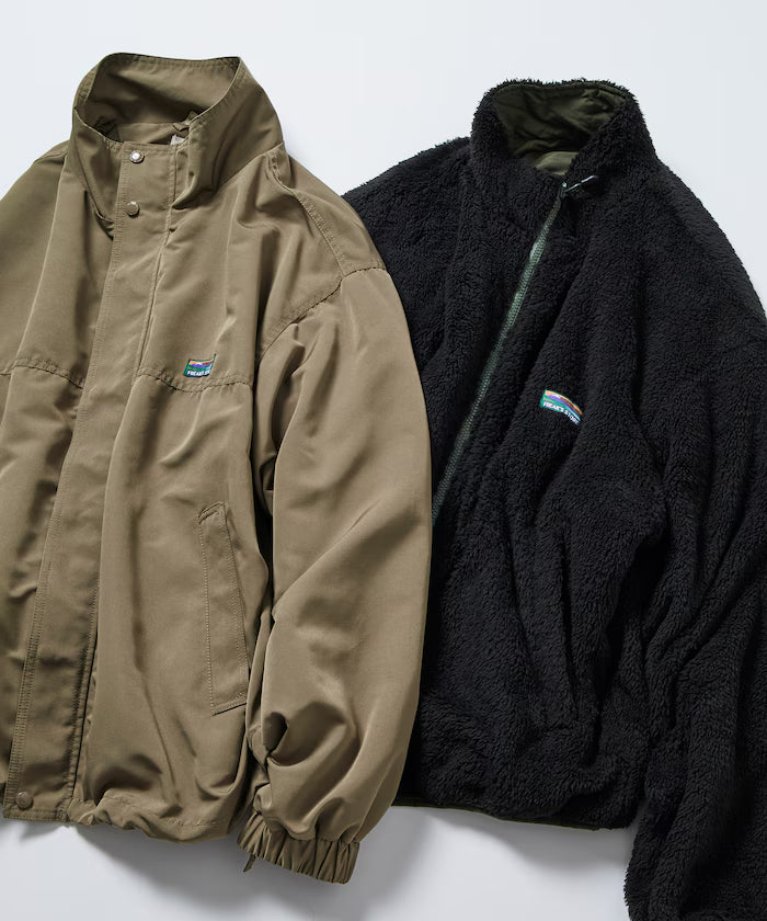 Reversible Liner Set 4way Stand Collar Blouson / Nylon Fleece Liner Set / 2-piece Set [Limited Edition]