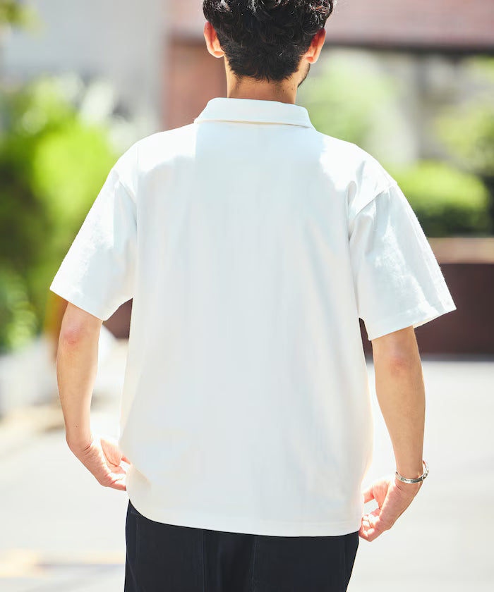 HEAVY WEIGHT/Heavyweight Short Sleeve Polo Shirt/T-Shirt/10.5 ounces