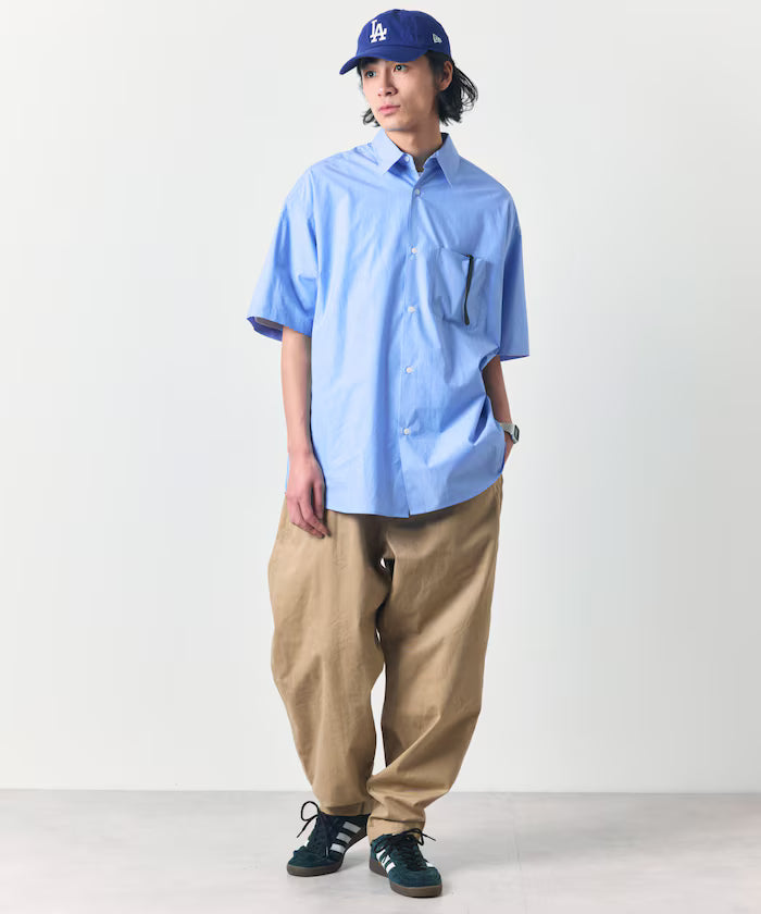 Relax Fit Relaxed Fit Short Sleeve Regular Collar Shirt [Limited Edition]