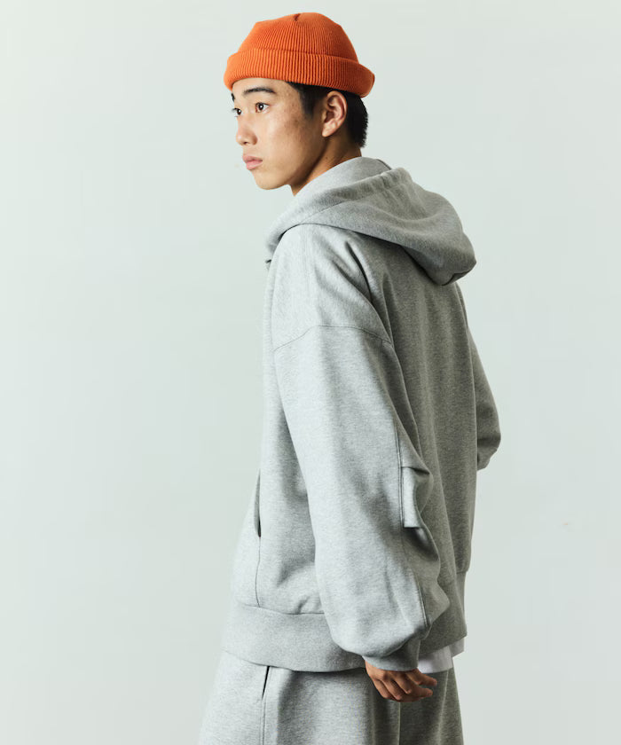 Relaxed Fit Bonding Zip-Up Parker [Limited Edition]