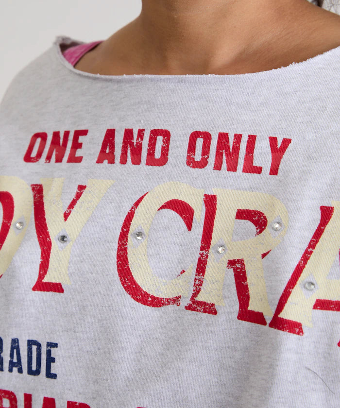 2WAY Front-Back Big Logo T-Shirt