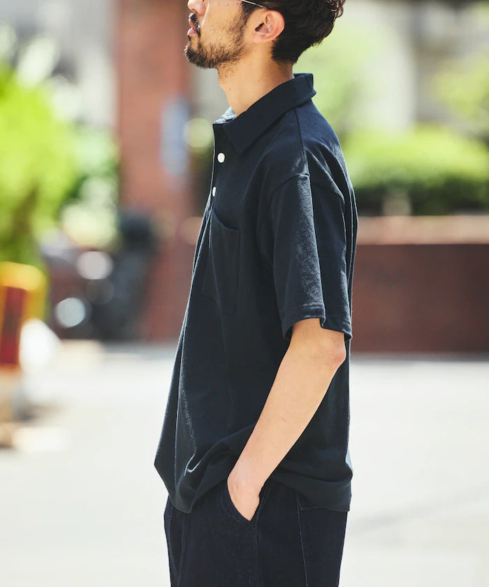 HEAVY WEIGHT/Heavyweight Short Sleeve Polo Shirt/T-Shirt/10.5 ounces
