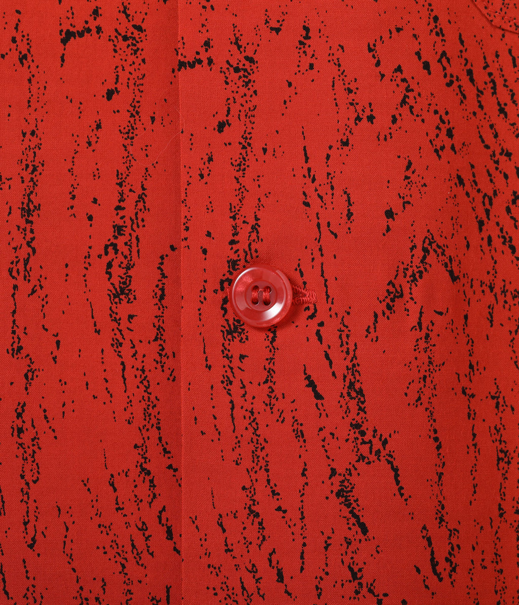 HIGH DENSITY RAYON OPEN SHIRT “WOOD GRAIN”