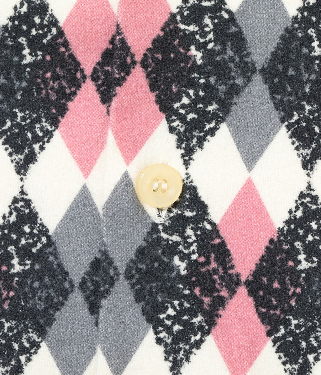 Mid 1950s Style Flannel Sports Shirt “DIAMOND”