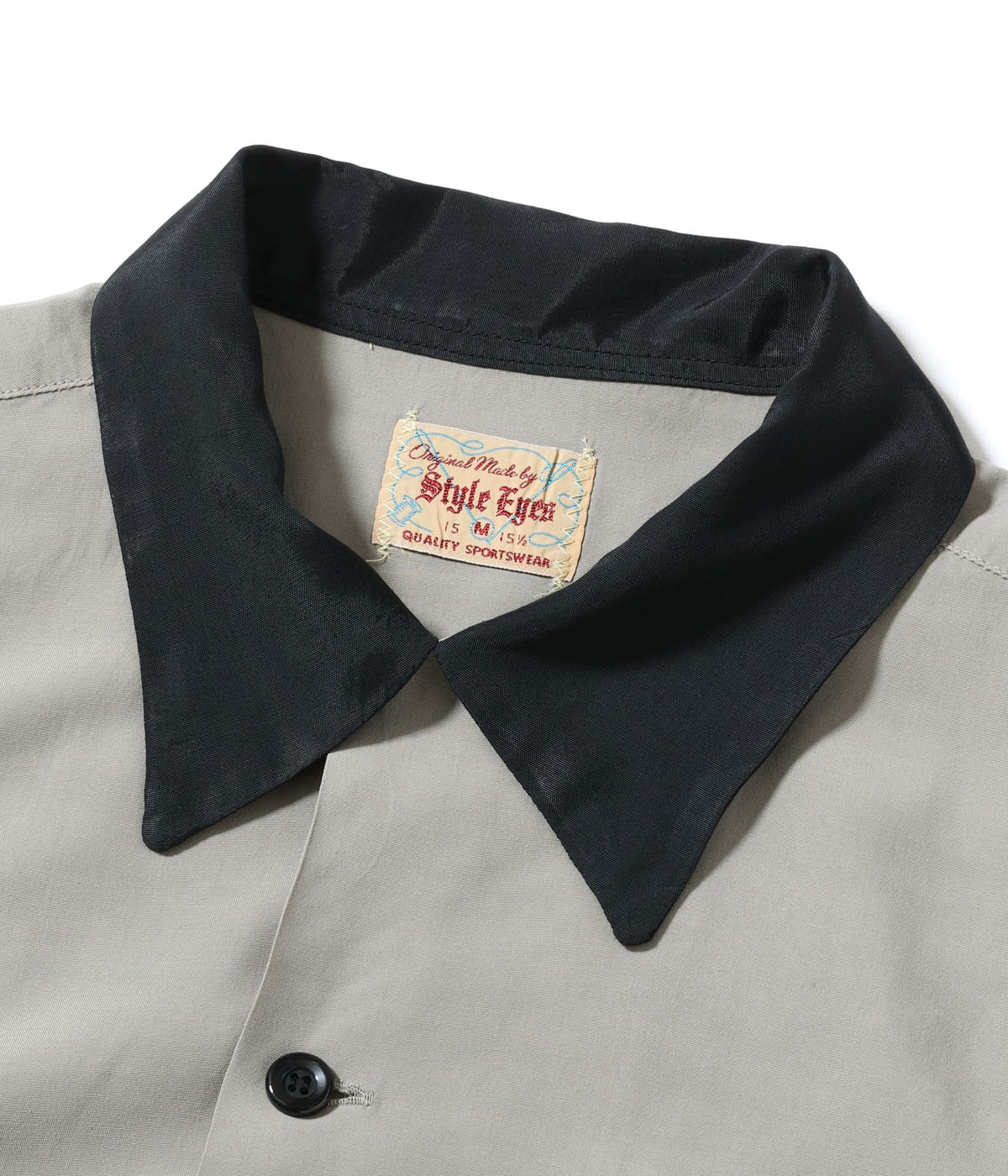 RAYON BOWLING SHIRT “PIPING”