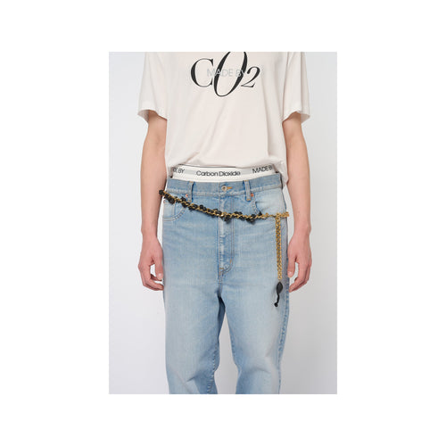 BALLOON CHAIN BELT : GOLD