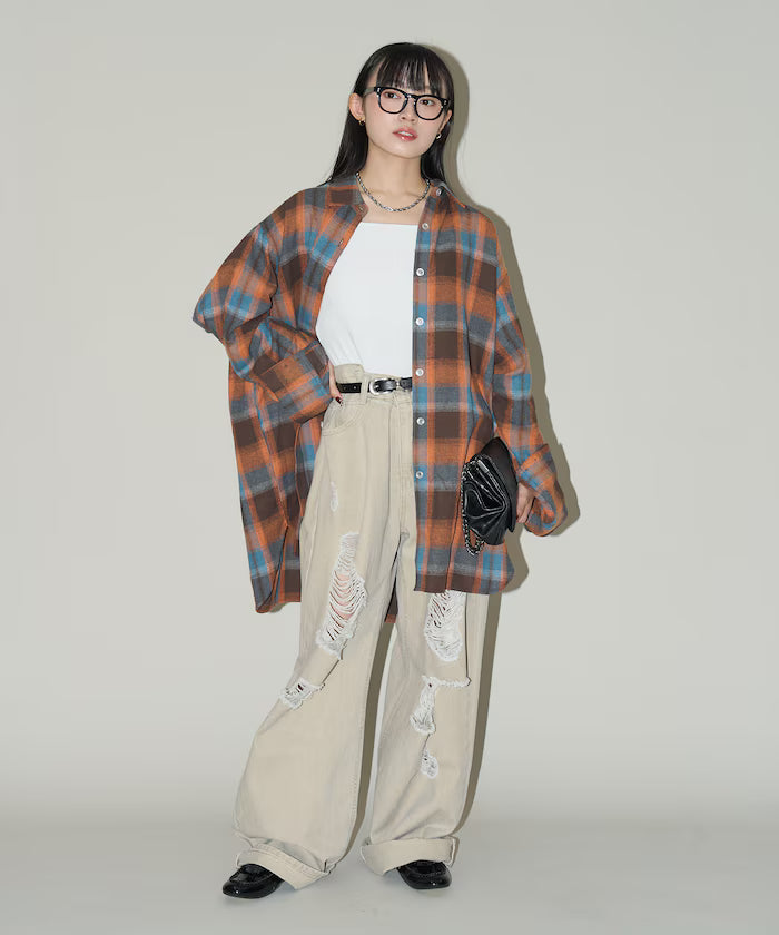 Oversized Check Shirt Limited Release