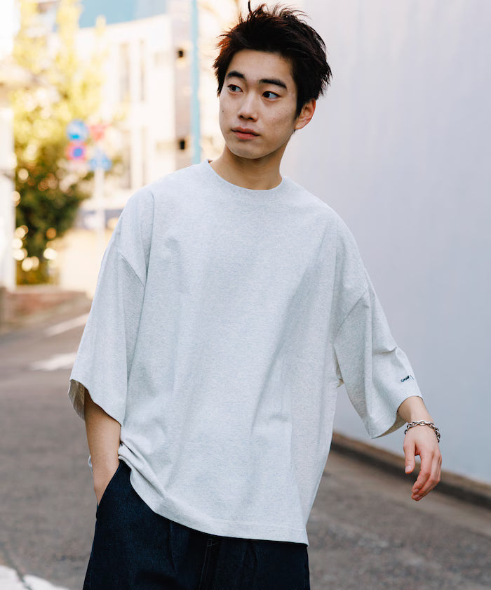 Big Silhouette One Point Crew Neck T-Shirt / Wide Silhouette [Limited Edition]