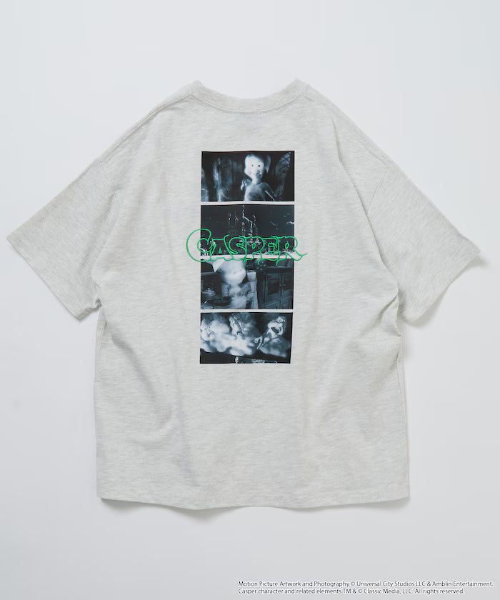 Casper Exclusive Big Silhouette Back Print Crew Neck T-Shirt [Limited Edition]