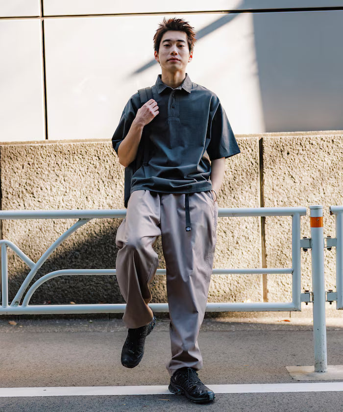 STORATECH/Stratech Big Silhouette Polo Shirt/Antibacterial/Odor Resistant/Sanitizing/UV Cut/Contact Cooling/Quick Drying 【Limited Release】