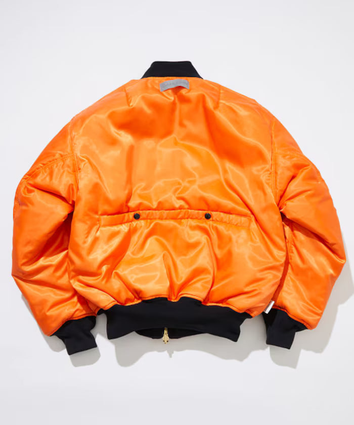 3M Reflector Patch Magazine Pocket Nylon Twill Flight Jacket “MA-1”