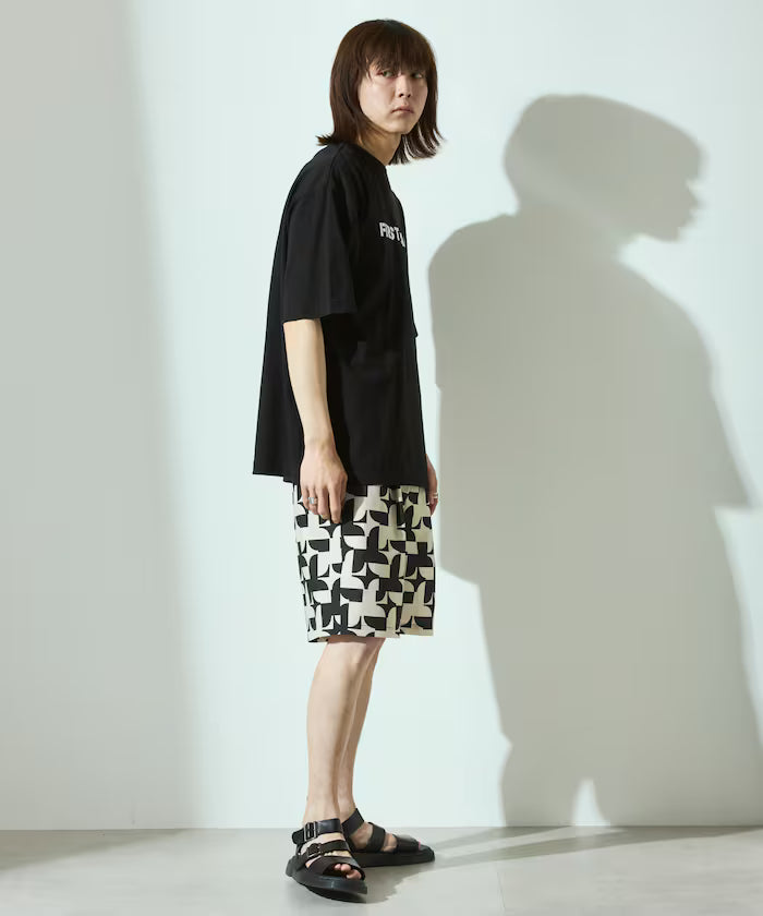 Pattern Easy Shorts / All-over Print Short Pants / Compatible with Setup