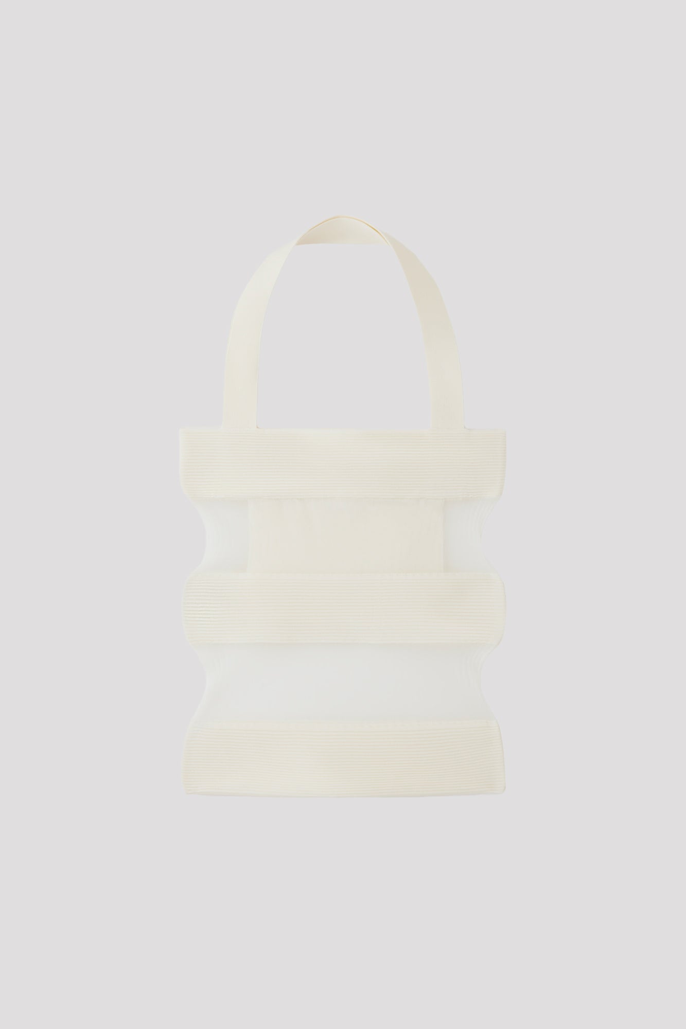 STRATA LUCENT LARGE TOTE BAG - WHITE