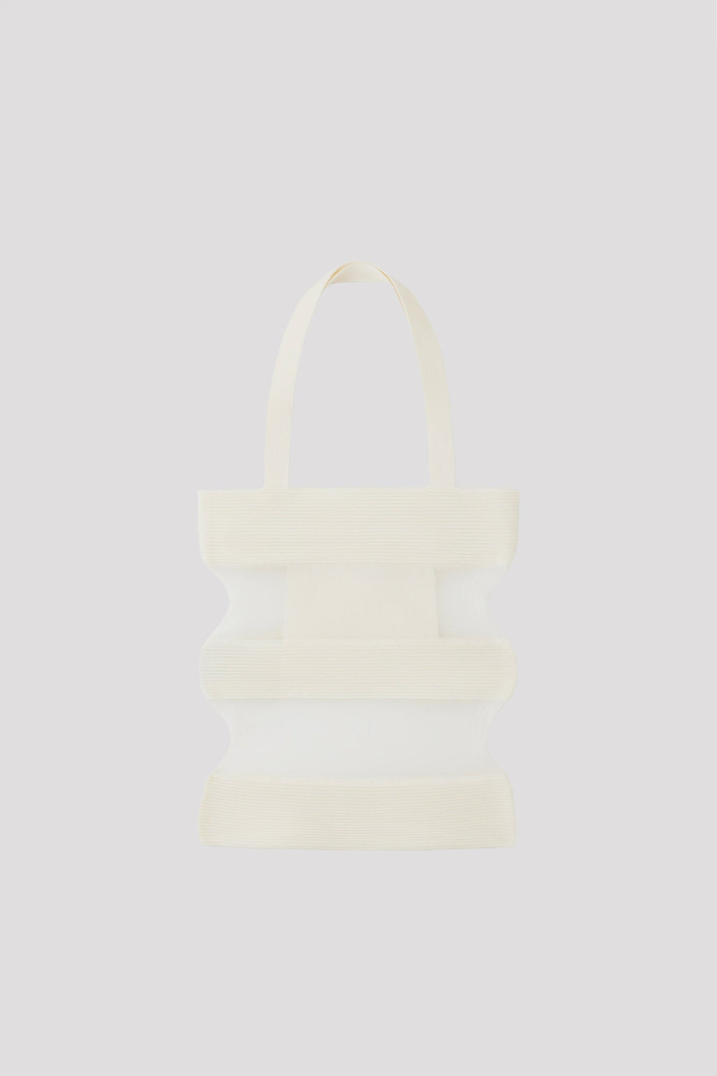 STRATA LUCENT TOTE BAG - WHITE