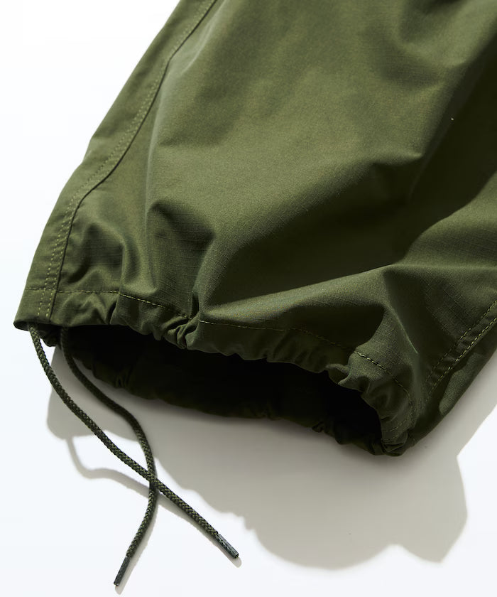 Quick Dry Fabric Wide Silhouette Poly Rip Cross Military Helicrew Pants/UV Cut/Quick Dry 【Limited Edition】