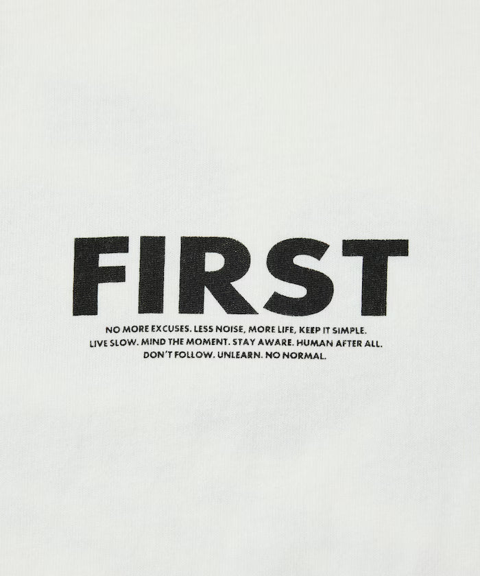 6 Ounce Front Logo Print Crew Neck T-Shirt / Back Print T-Shirt PRINT FRESH FIRST