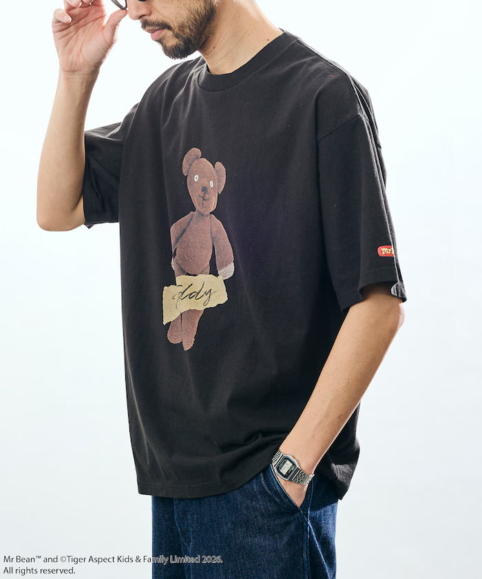 Mr. Bean Teddy Tee / Teddy Design Crew Neck T-Shirt
