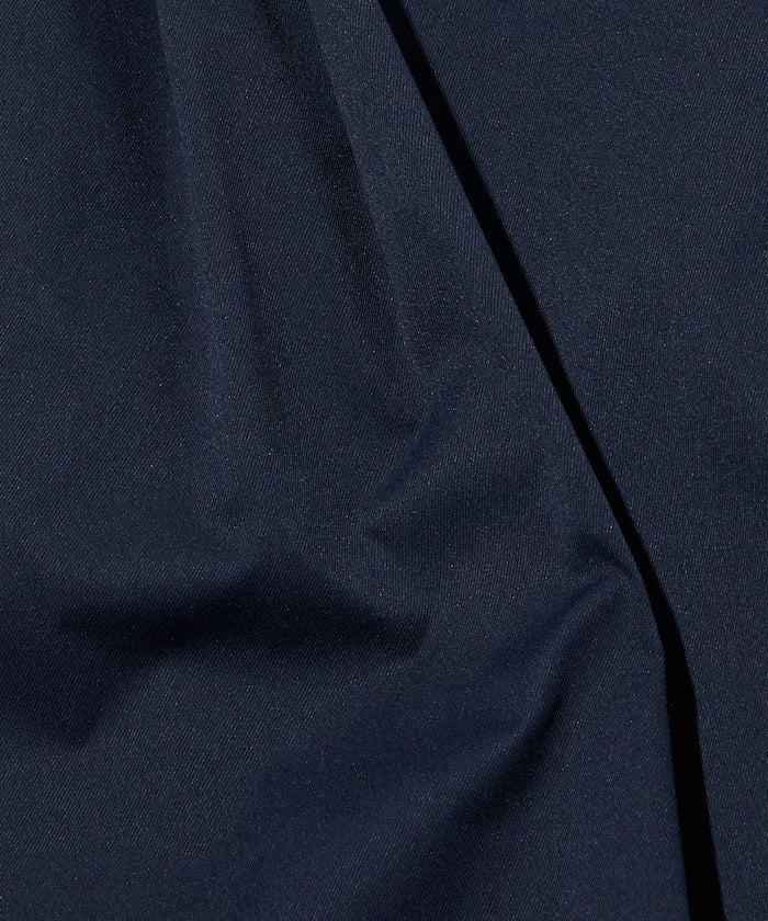 Wide Silhouette Poly chino Tuck Easy Pants 【Limited Release】