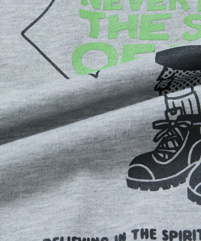 Limited Edition Big Silhouette Back Print T-Shirt CAMP MAN