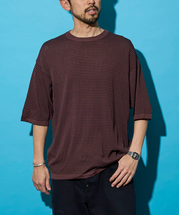 [New Color Added] SUPER ICE / Super Ice Crew Neck Knit T-Shirt / Contact Cooling